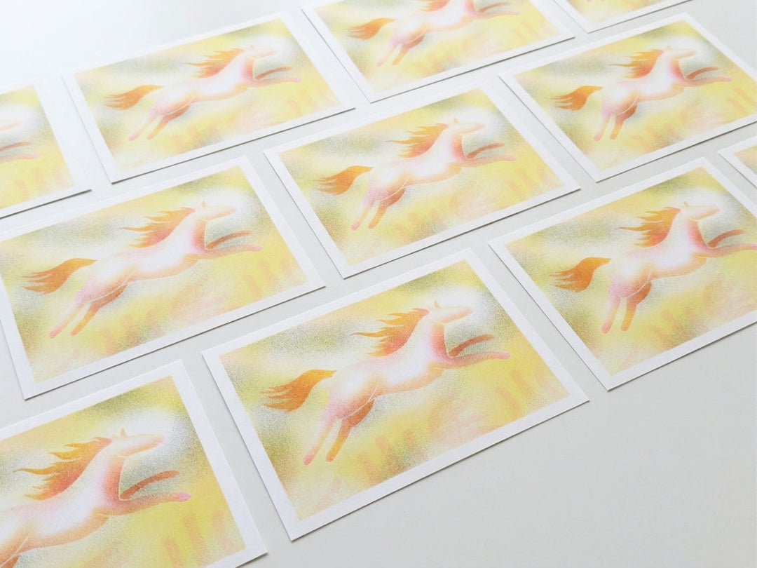 Capturing Fire Horse Energy: My Concept Behind a Risograph Print