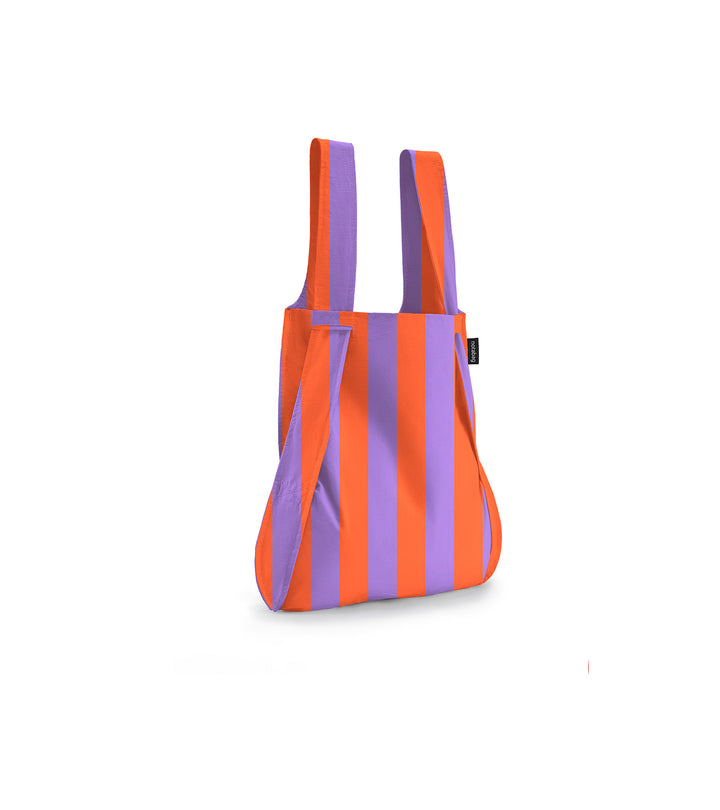 Notabag ✦ Rode/paarse strepen