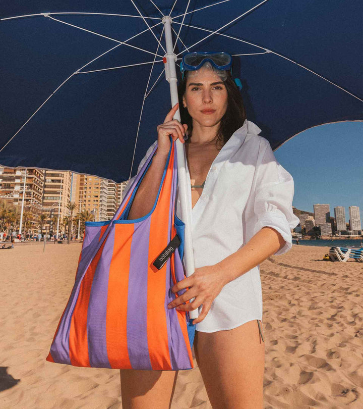 Notabag Tote ✦ Koninklijke strepen