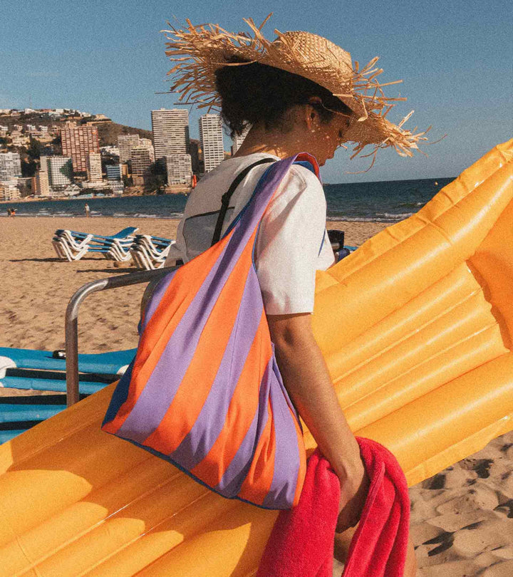 Notabag Tote ✦ Koninklijke strepen