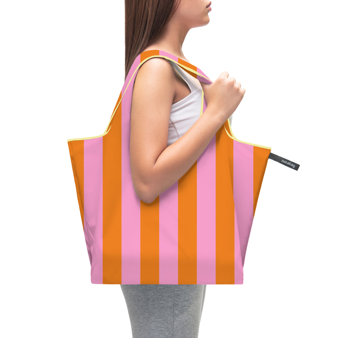 Notabag Tote ✦ Koninklijke strepen
