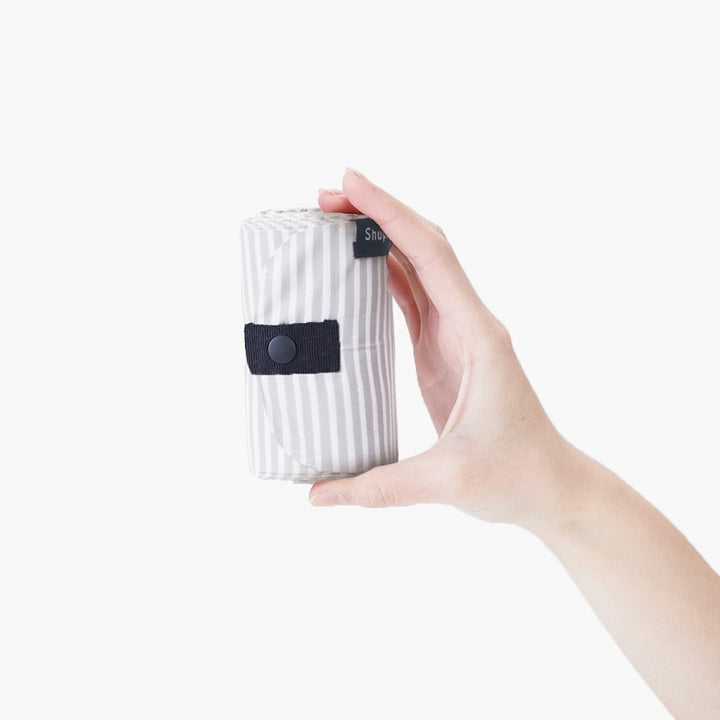 Shupatto Foldable Compact Shopping Bag L 40 L | Stripe