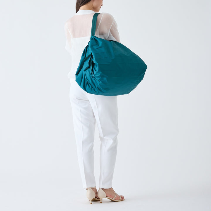 Shupatto Foldable Compact Shopping Bag L 40 L | Evergreen