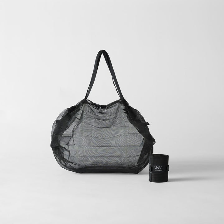 Shupatto Mesh Shopping Bag 25 L | Black