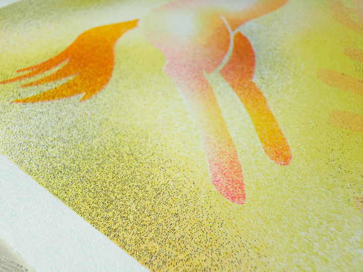 Year of the Fire Horse ✦ A5 Risograph Print